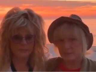 Фото Алли Пугачової і Лайми Вайкуле