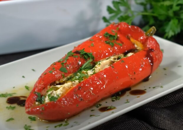 Фаршированный перец, кадр из видео