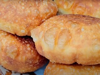 Пирожки с мясом, кадр из видео