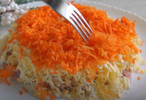 Салат "Французький", кадр з відео