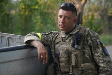 Командир батальона Одесской бригады Сергей Ткачук
