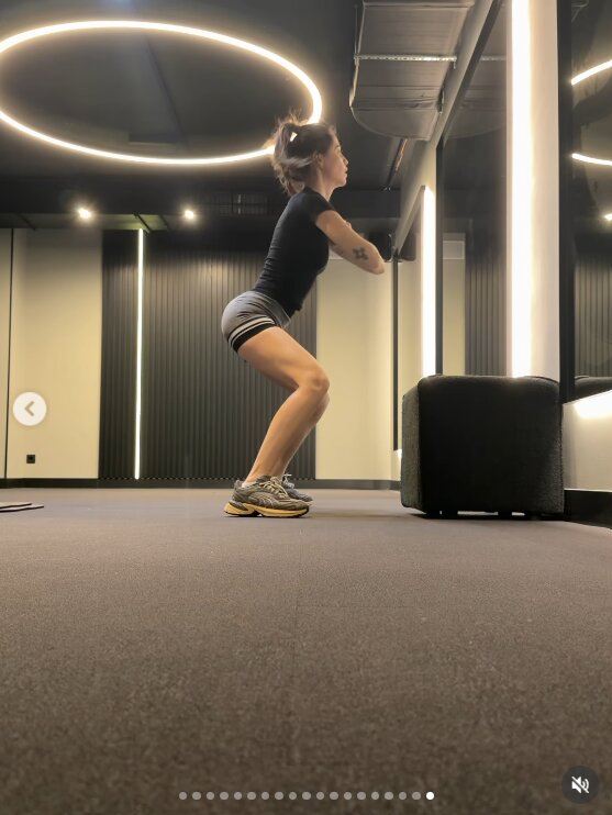 Скрин публикации Нади Дорофеевой