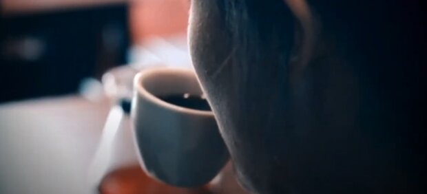 Кофе: скрин с видео