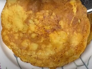 Млинці з гарбузом, кадр з відео