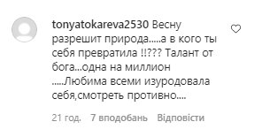 Коментарі зі сторінки "_alla.pugacheva" в Instagram