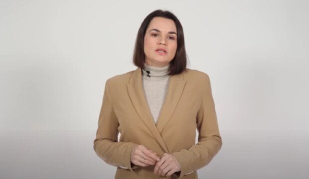 Світлана Тихановская. Фото: скріншот відео.