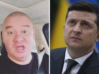 Евгений Кошевой и Владимир Зеленский