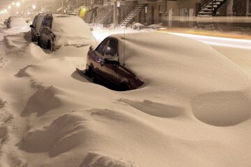 Погода, зима, снігопад