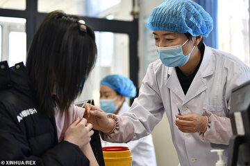 тест на коронавирус в Китае