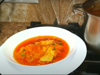 Борщ, кадр из видео