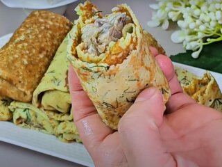 Кабачковые блины, кадр из видео