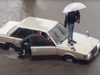 Потоп в Одессе, погода