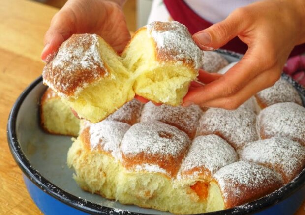 Булочки, кадр з відео