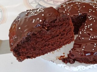 Шоколадный пирог, кадр из видео