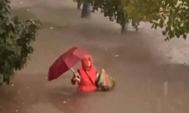 Потоп у Одесі, погода