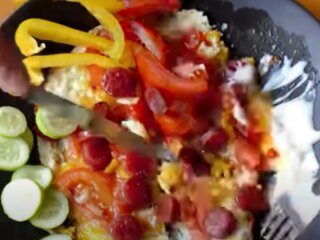 Полезный завтрак. Фото: скриншот видео