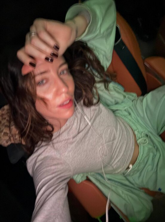 Скрин публикации Нади Дорофеевой