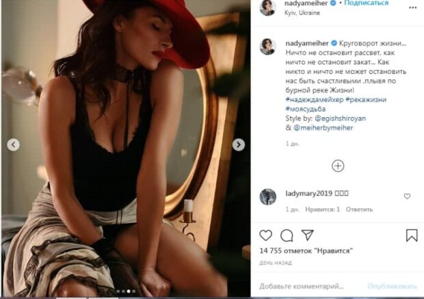 Публикация Надежды Мейхер