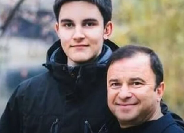 Віктор Павлик з сином