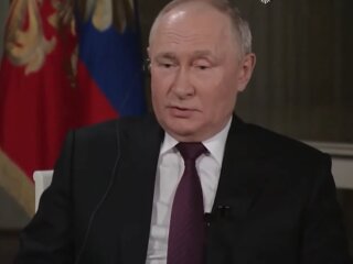Володимир путін, кадр з інтерв'ю