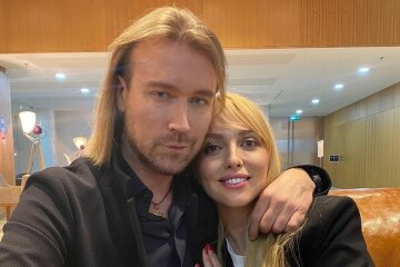 Оля Полякова с Олегом Винником