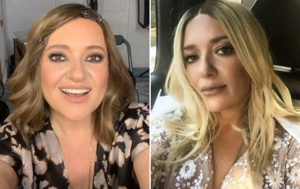 Наталья Могилевская шатенка\блондинка