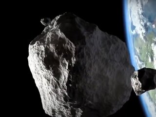 Астероид и Земля