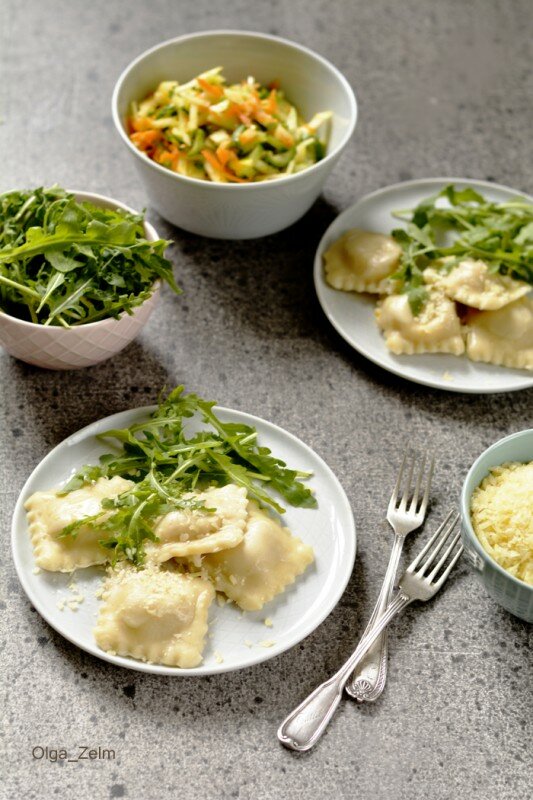 равиоли с тыквой