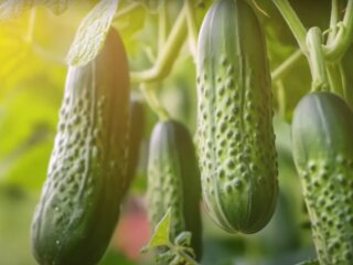 Урожай огірків