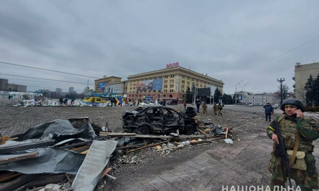 Харків після обстрілів російських окупантів