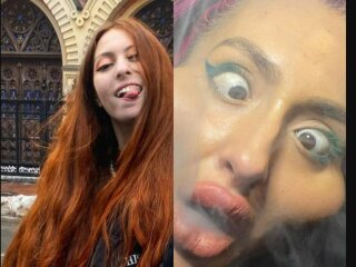 Маша Полякова и Анастасия Покрещук