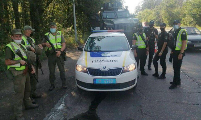 До Києва вводять додаткові загони поліції та нацгвардії