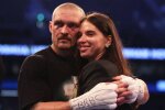 Александр Усик и его жена Екатерина