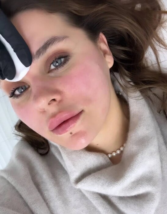 Скрин публикации Александры Зарицкой