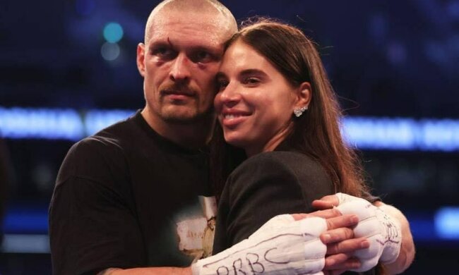 Олександр Усик і його дружина Катерина