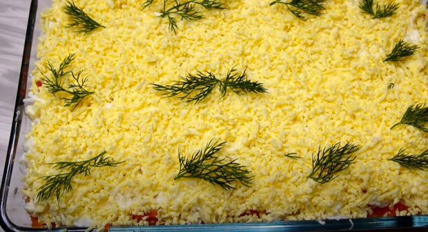 Салат Мімоза