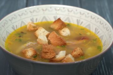 Гороховый суп, кадр из видео