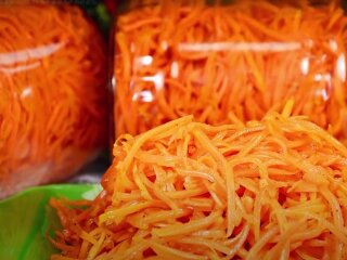 Морковка по-корейски