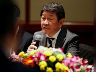 Міністр закордонних справ Японії Тошиміцу Мотегі // фото REUTERS