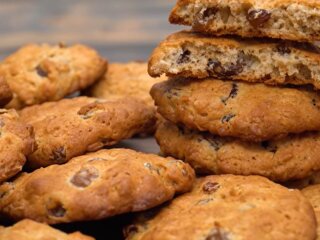 Овсяное печенье, кадр из видео