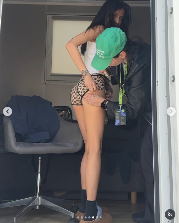 Скрин публикации Нади Дорофеевой