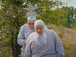 Андрій Данилко (Вєрка Сердючка) та Інна Білоконь (мама)