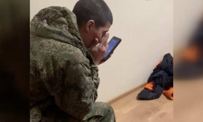 пленный русский солдат