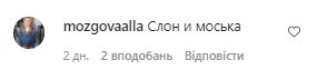 Комментарии со страницы Екатерины Осадчей в Instagram