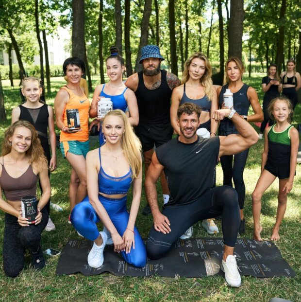 Скрин публикации Оли Поляковой