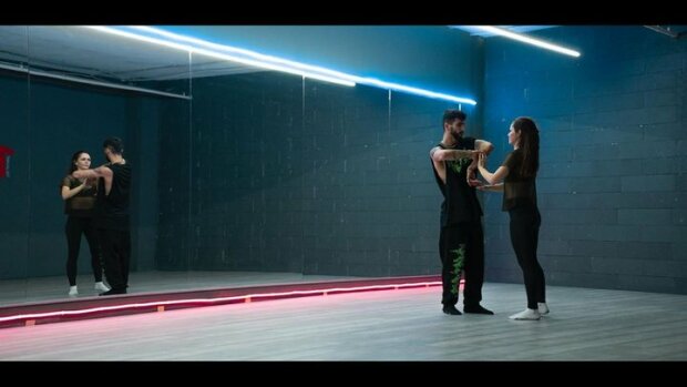 Юлія та Дмитро на репетиції