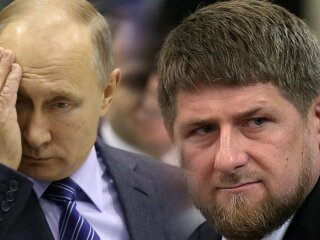 Володимир Путін та Рамзан Кадиров