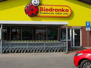 Супермаркет Biedronka, фото из соцсетей