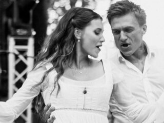 Фото Регины Тодоренко и Влада Топалова