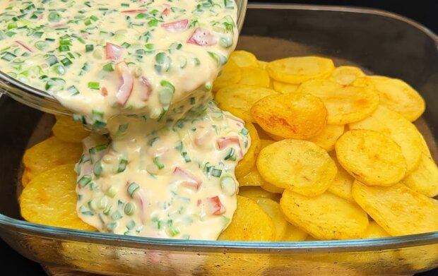 Картопляна запіканка, кадр з відео